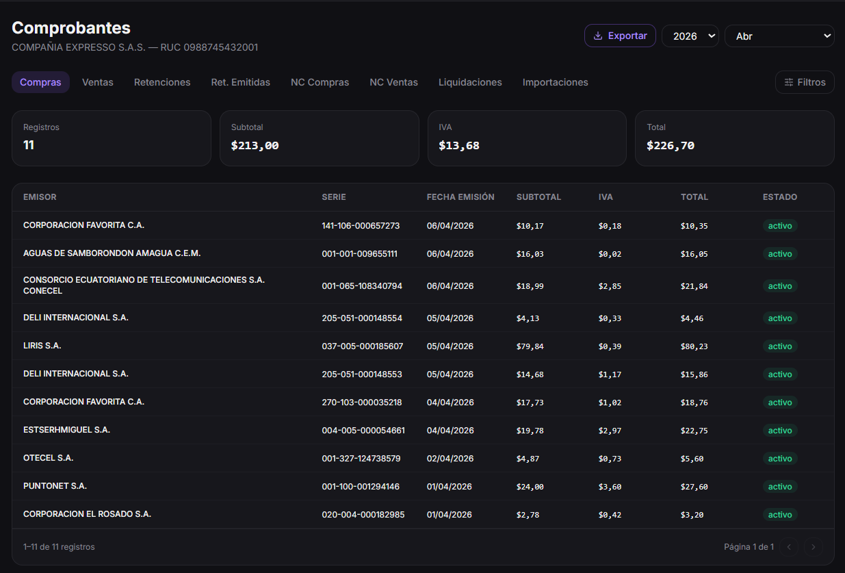 Skorpios — vista 1